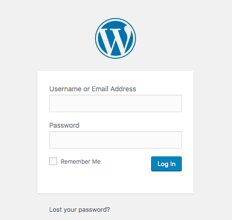 WordPress Login